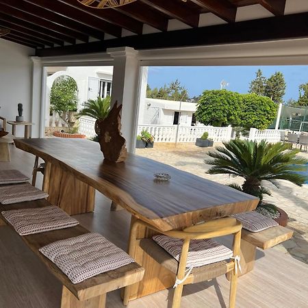 Villa Can Raes San Rafael De Sa Creu Exteriör bild