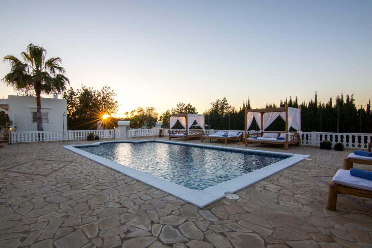 Villa Can Raes San Rafael De Sa Creu Exteriör bild