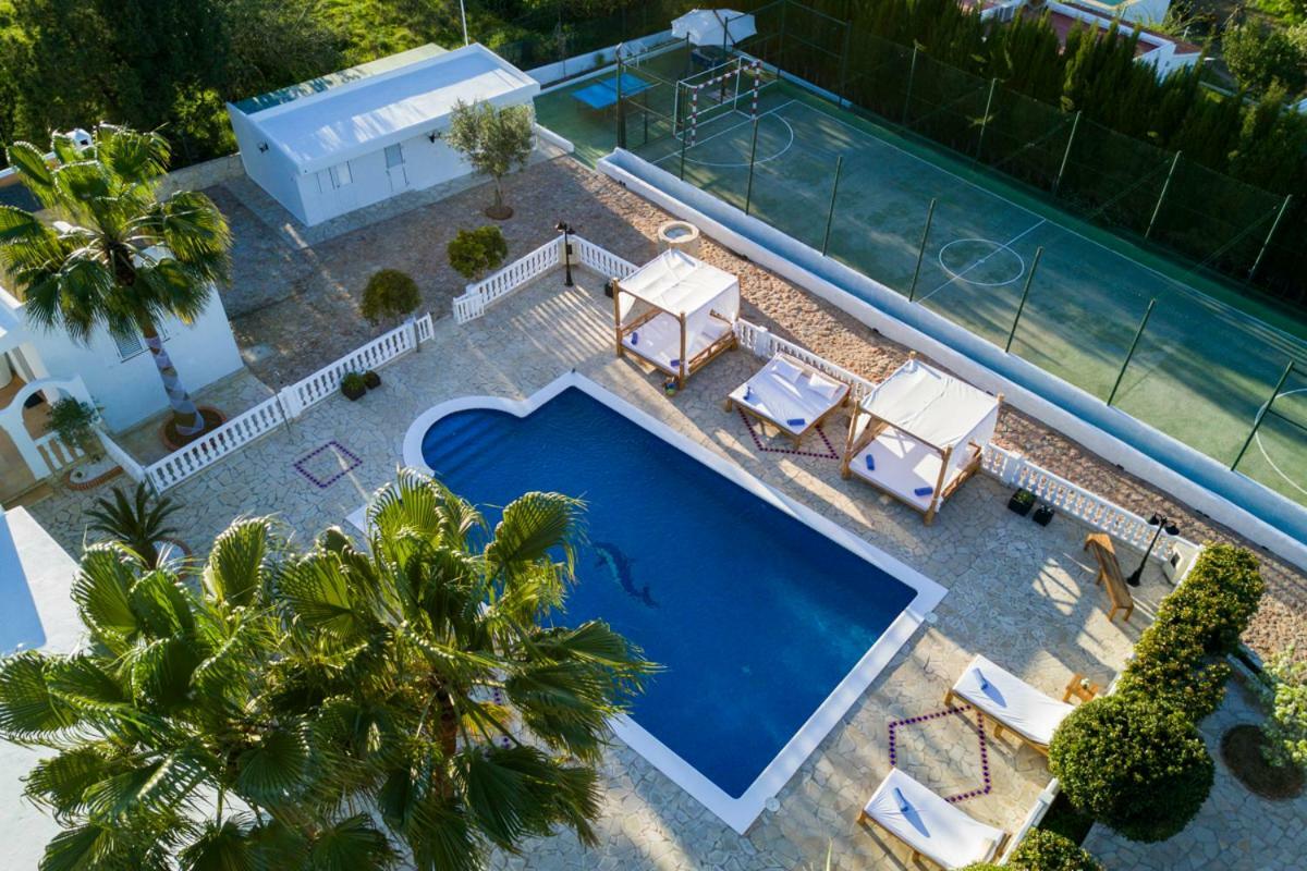 Villa Can Raes San Rafael De Sa Creu Exteriör bild