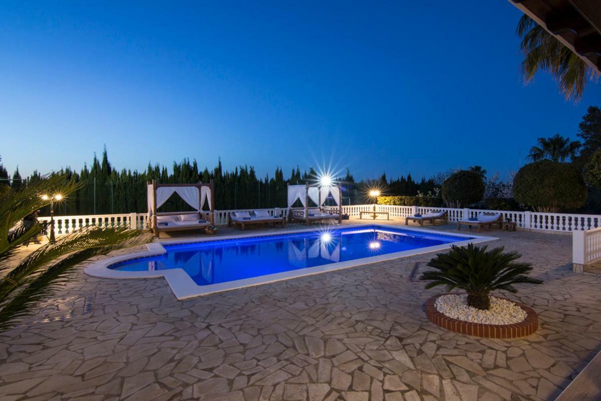 Villa Can Raes San Rafael De Sa Creu Exteriör bild